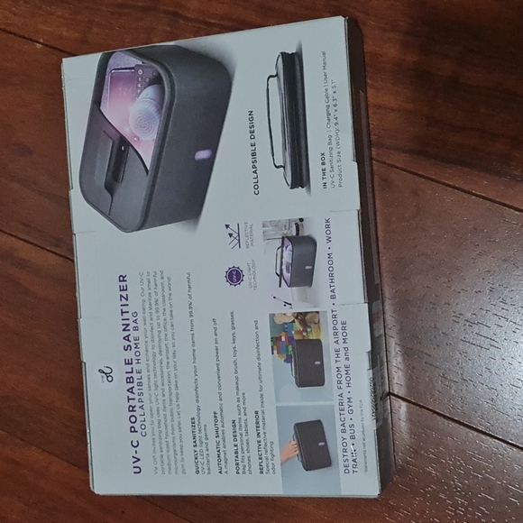 UV-C PORTABLE SANITIZER BAG - Picture 2 of 6